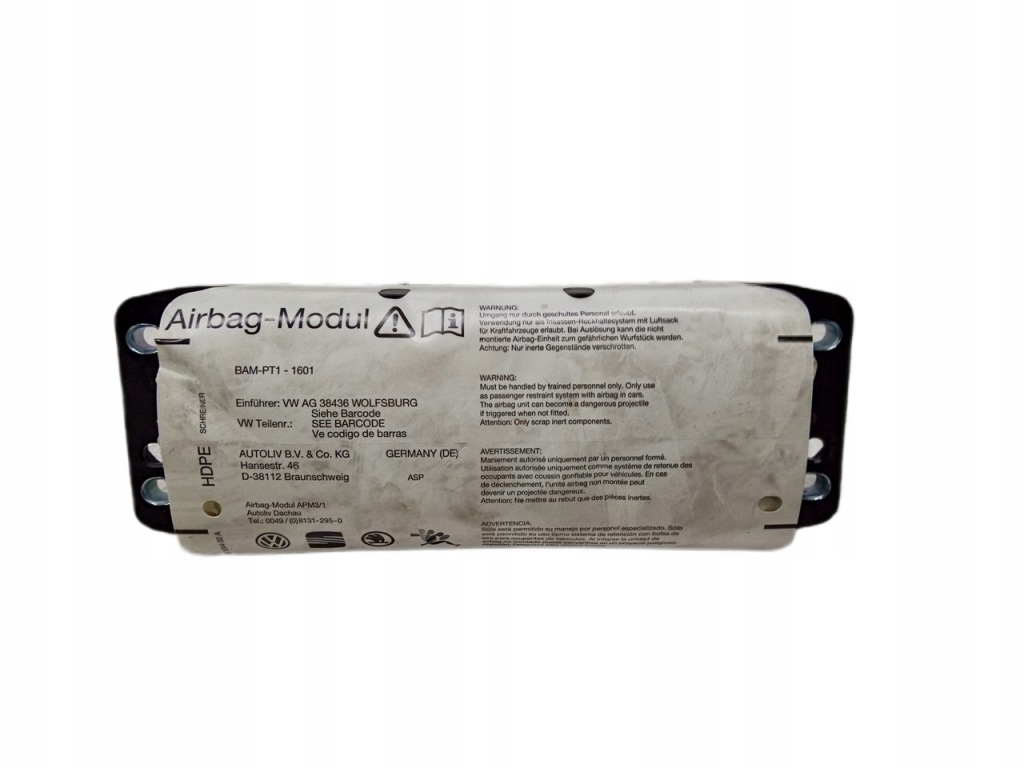 Купить Подушка подушка безопасности пассажира volkswagen golf v 2.0 fsi 1k0880204l