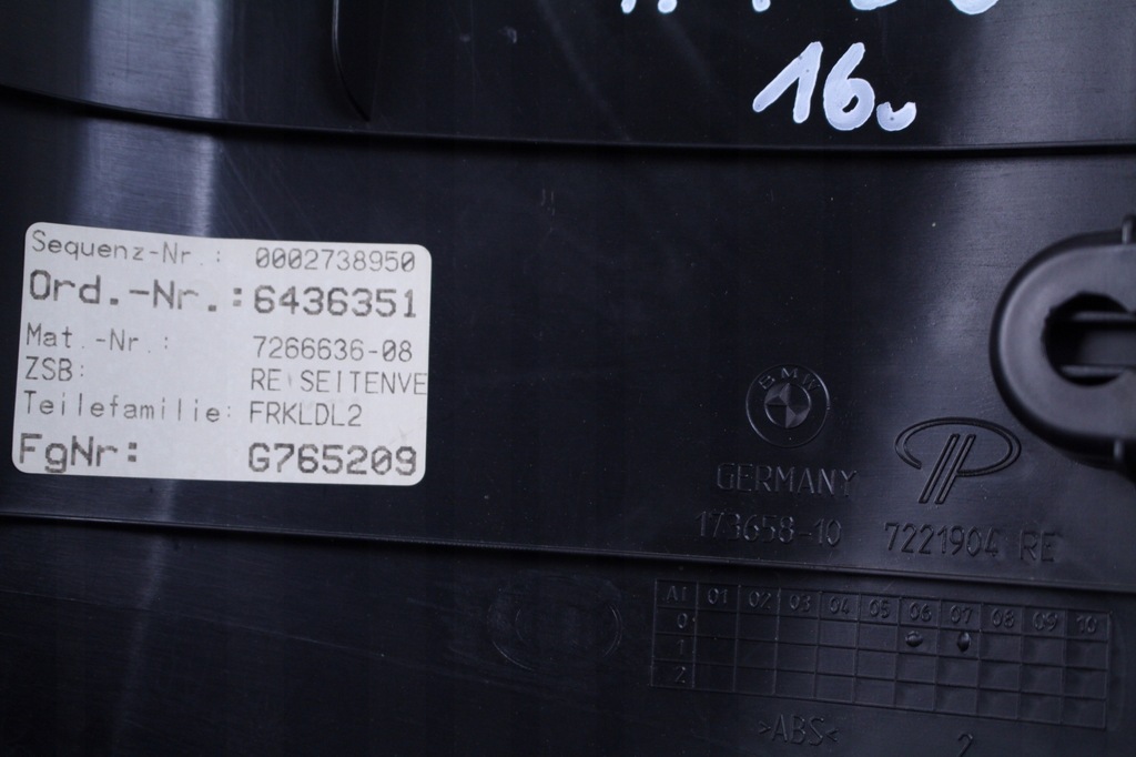 фото №5, Пластик захист bmw 4 f36 gran coupe 16r.