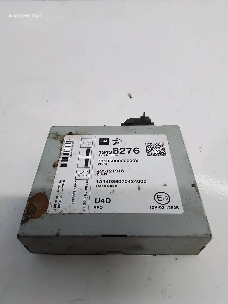 фото №1, Opel astra j підсилювач радіо opel astra j 13438276