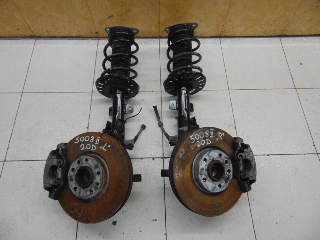 фото №1, Поворотный кулак амортизационная стойка левая правая peugeot 5008 ii 2.0