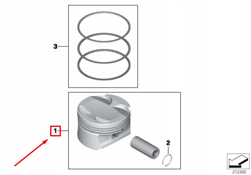 фото №7, Mini cooper s countryman r60 двигун поршень 7601181 11257601181
