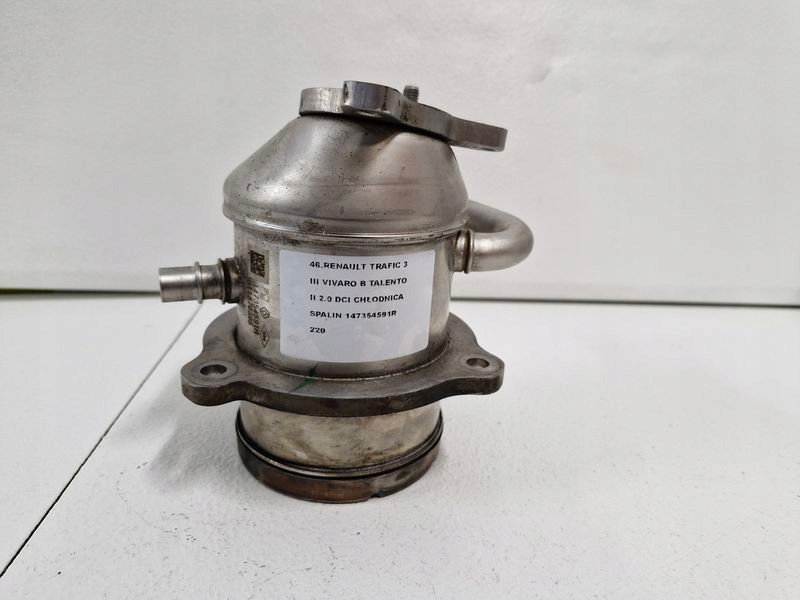 фото №7, Renault trafic iii 3 vivaro b 2.0 dci радіатор вихлопних газів egr 147354591r