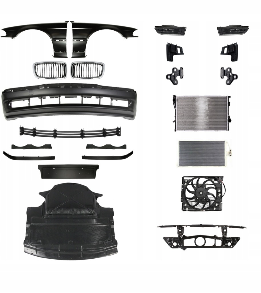фото №1, Bmw 7 e38 98-01 бампер pas балка