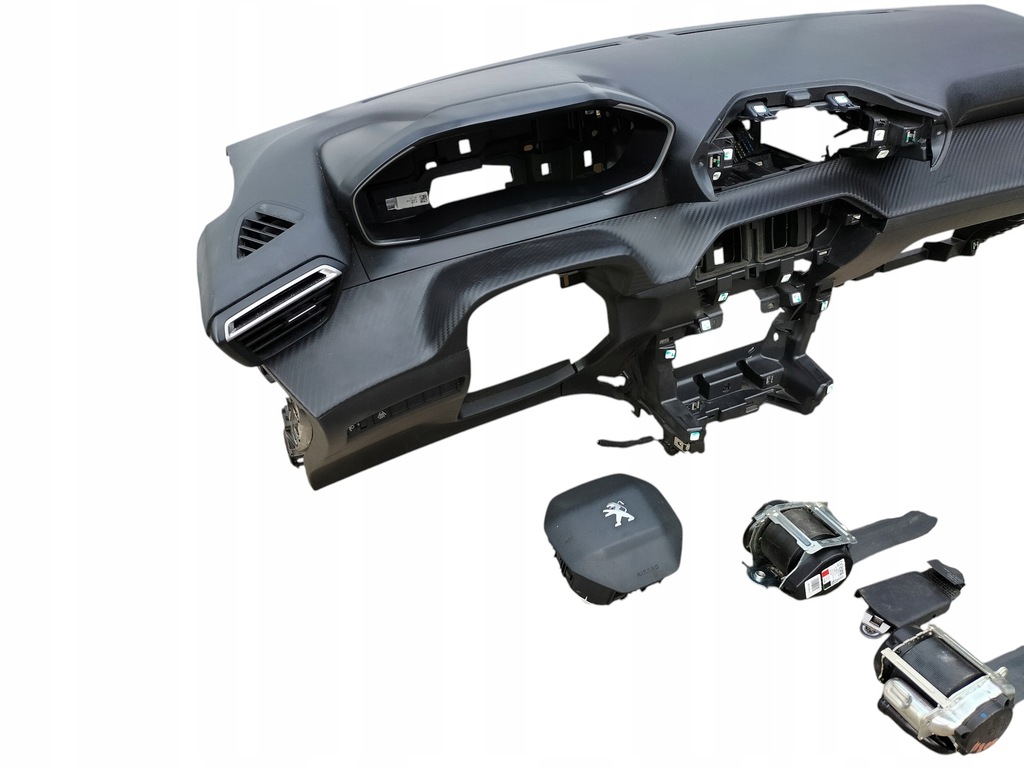 фото №5, Подушка безопасности приборная панель консоль подушка ремни peugeot 208 ii 2008 ii 2019- orygi