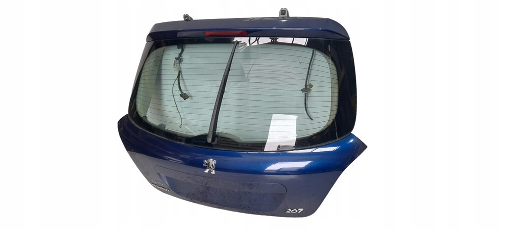 фото №3, Крышка багажника задняя peugeot 207