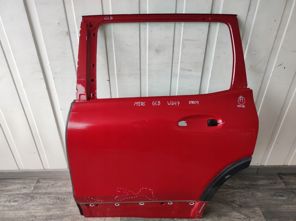 фото №1, Дверь mercedes glb w247 247 задние левая ------- poznań -------