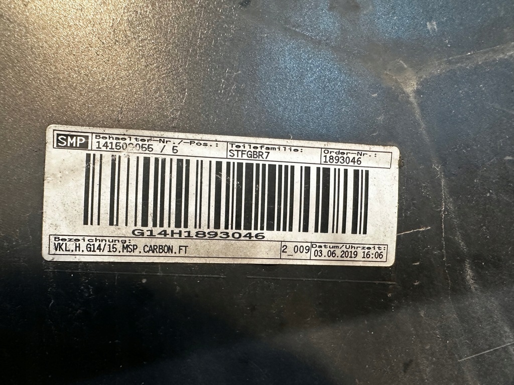 фото №12, Bmw 8 g14 g15 бампер задня задній m набір