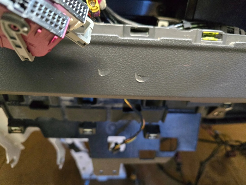 фото №6, Mercedes sprinter w907 консоль приборная панель приборная каркас отопитель instala