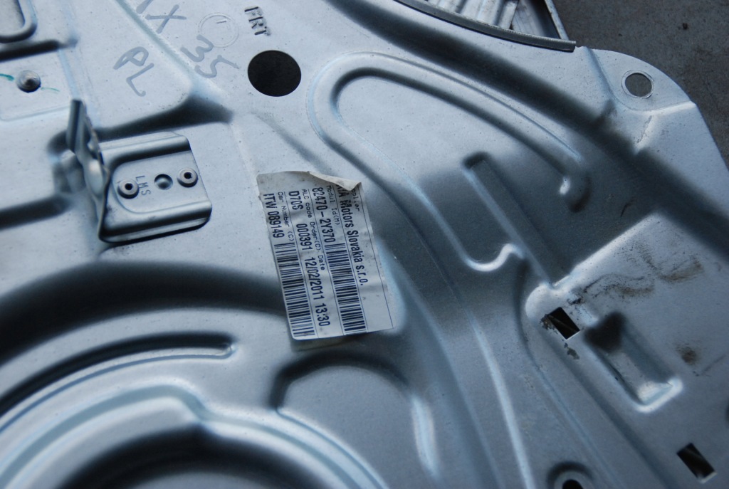 фото №3, Механизм стекло l / p перед hyundai ix35