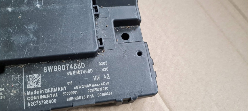 фото №8, S4 b9 8w a4 модуль интерфейс диагностический сети bus 8w8907468d a5 8w s5