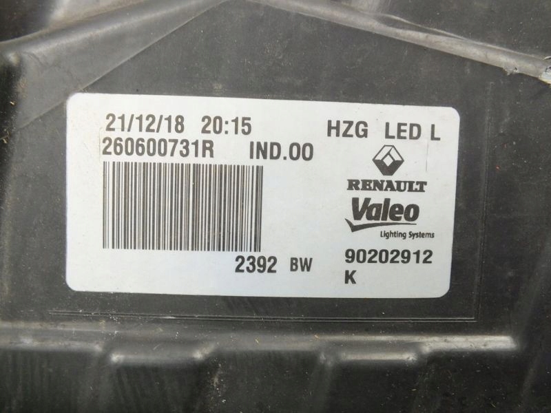 фото №3, Koleos ii фара лампа перед ліва full led oryg