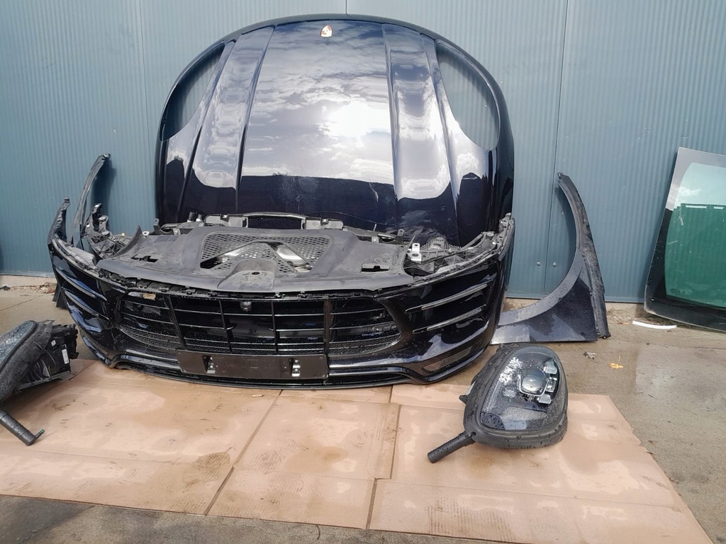 фото №5, Перед kompletny бампер капот porsche macan 95b 3.6