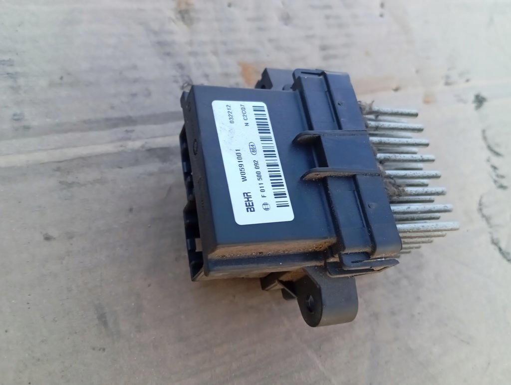 фото №14, Chrysler town country 11 резистор вентилятор резистор jez grand caravan dodge