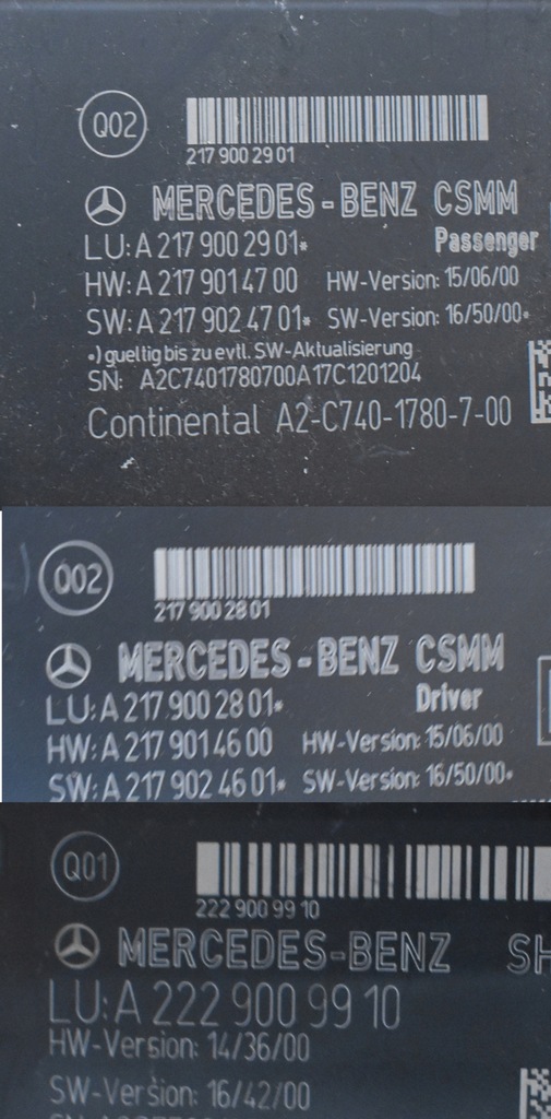 фото №15, Idealne сиденья kpl. обшивки декоры модули подогрев вентилируемые mercedes w217 1