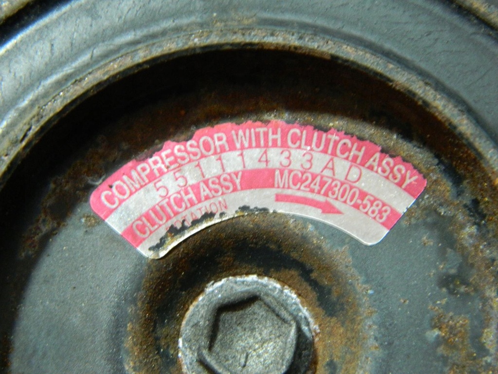 фото №8, Компрессор компрессор кондиционера p55111433ad dodge journey 2.0 16v crd