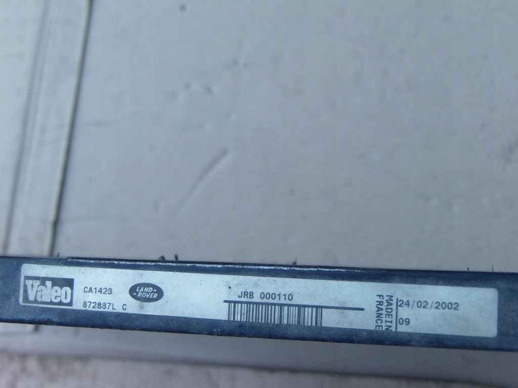 фото №4, Радіатор кондиціонера jrb000110 land rover freelander i 4d 2,0 td