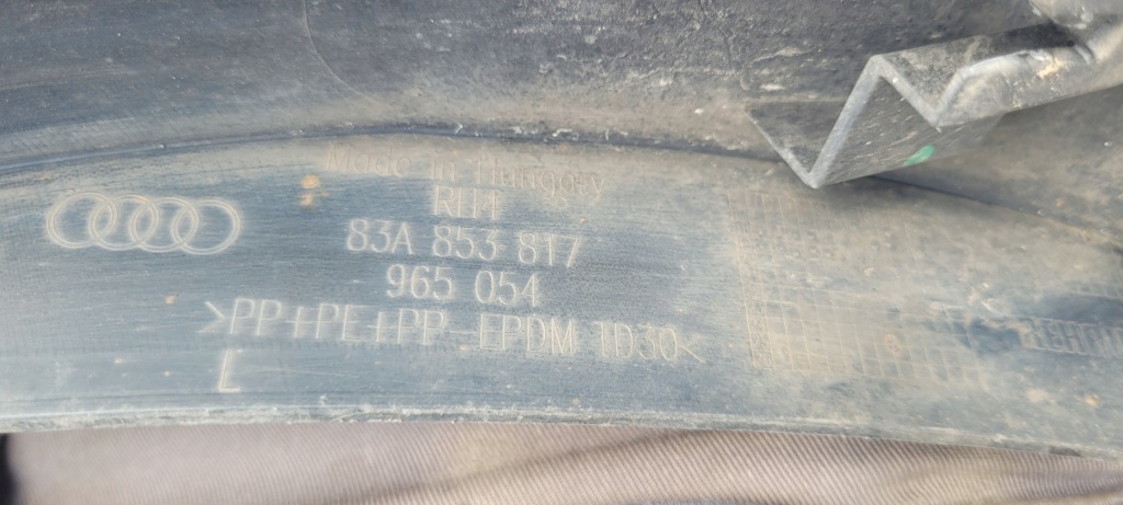 фото №10, Audi q3 83a молдинг крила лівий задня