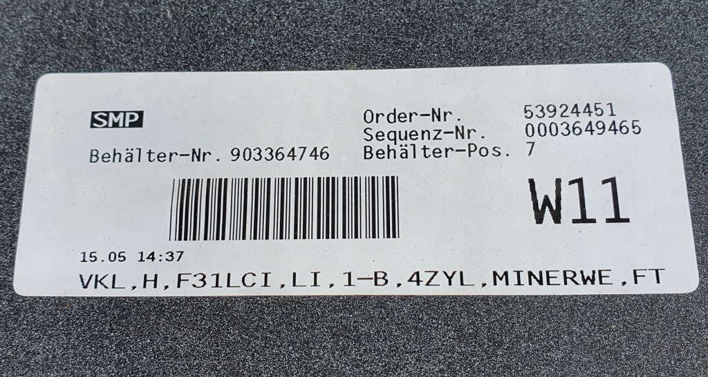 фото №14, Bmw 3 f31 lci kombi lift бампер задня хром org