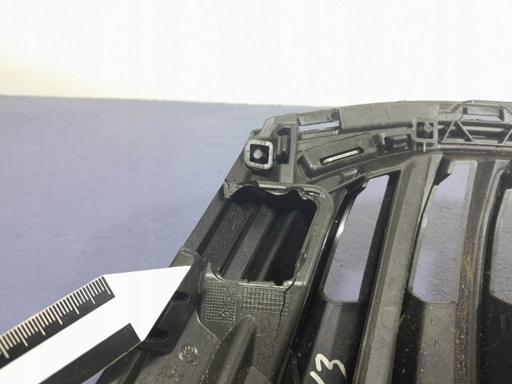 фото №9, Skoda octavia iii lift решітка радіатора решітка радіатора бампера перед 5e0853343