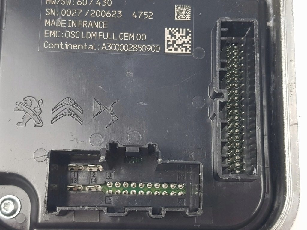 фото №10, Nowa оригинальная преобразователь модуль лампы peugeot citroen ds 983393768002