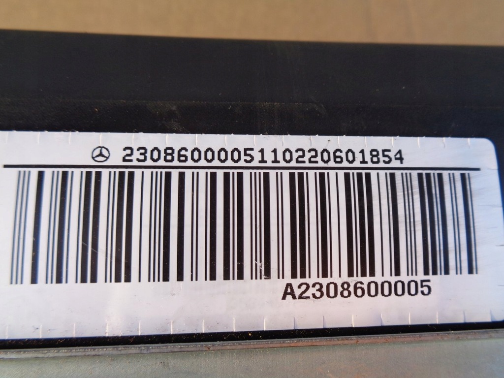 фото №2, Mercedes w230 amg подушка подушка безпеки пасажира