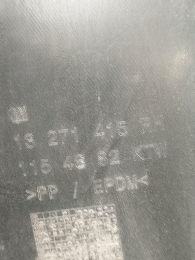 фото №11, Opel astra j iv 4 подкрылок правый задняя 13271415