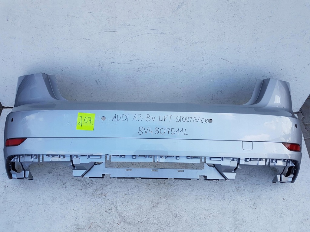 фото №11, Бампер задня 8v4807511l audi a3 sportback