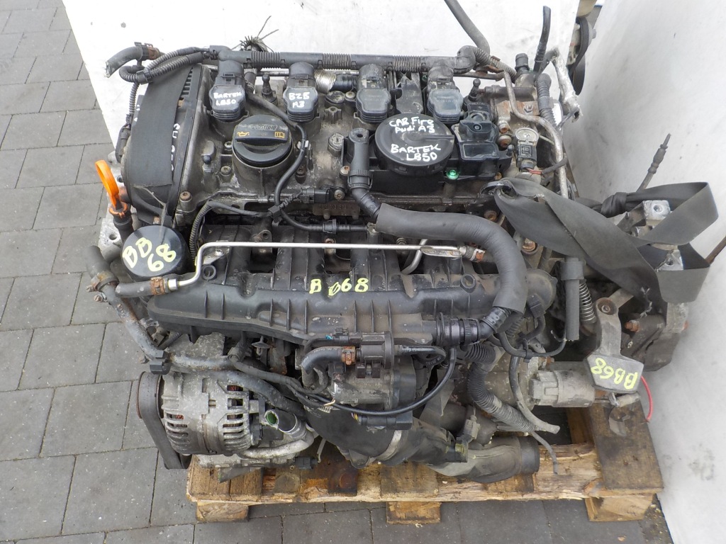 Audi a3 8p 08r 1.8 tfsi 160km двигун bzb комплектний Київ