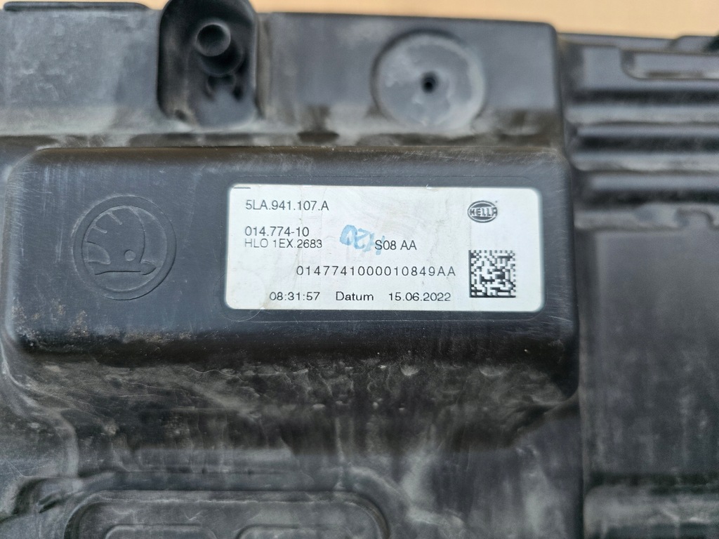 фото №7, Skoda enyaq решётка радиатора решётка радиатора cristal face 5la941107a