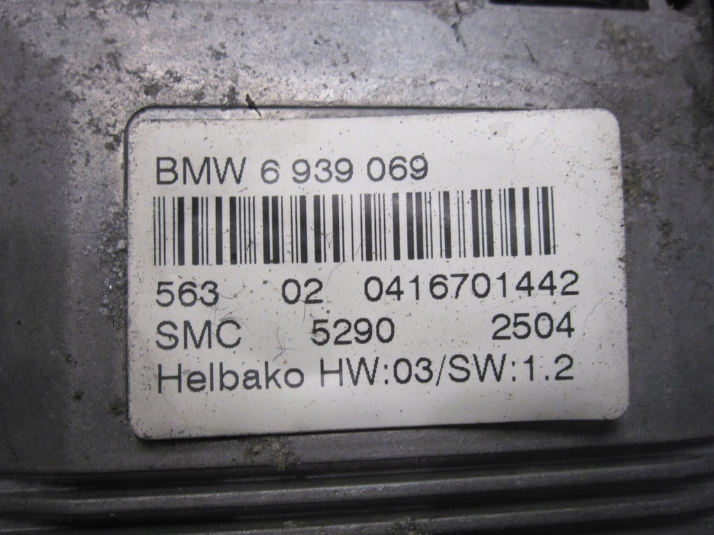 фото №11, Bmw x3 e83 04r лампа права перед з перетворювач 0301210674 ксенон anglik