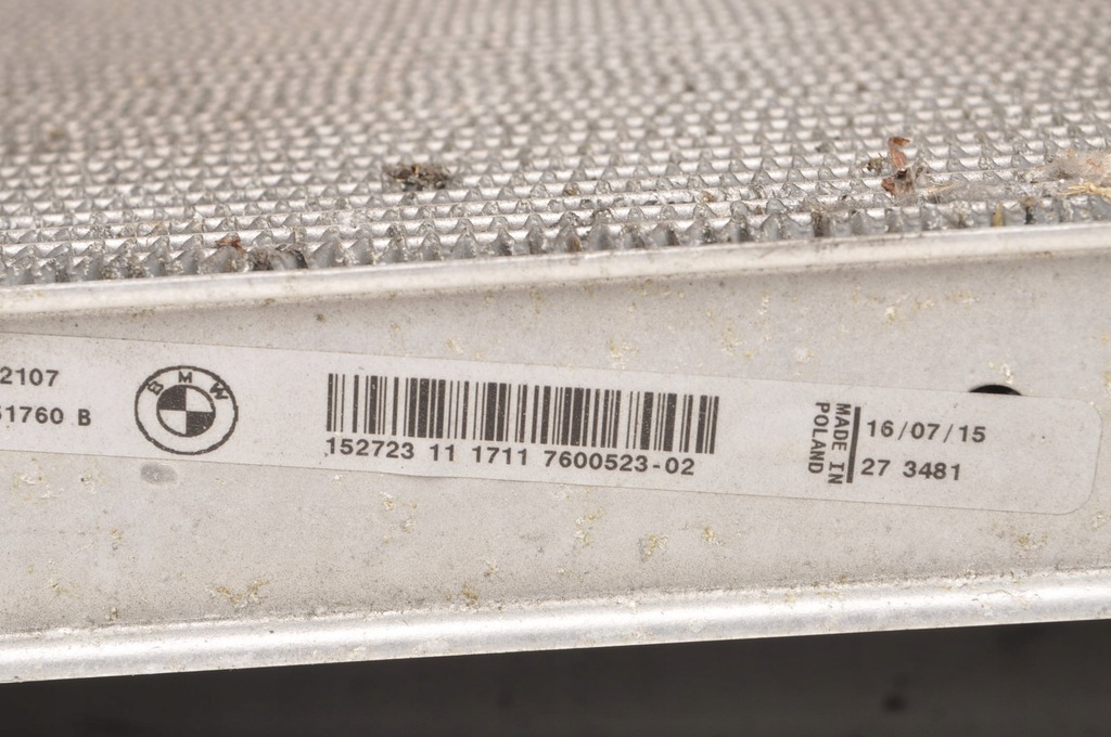 фото №9, Bmw 3 f30 радіатор wody 7600523-02