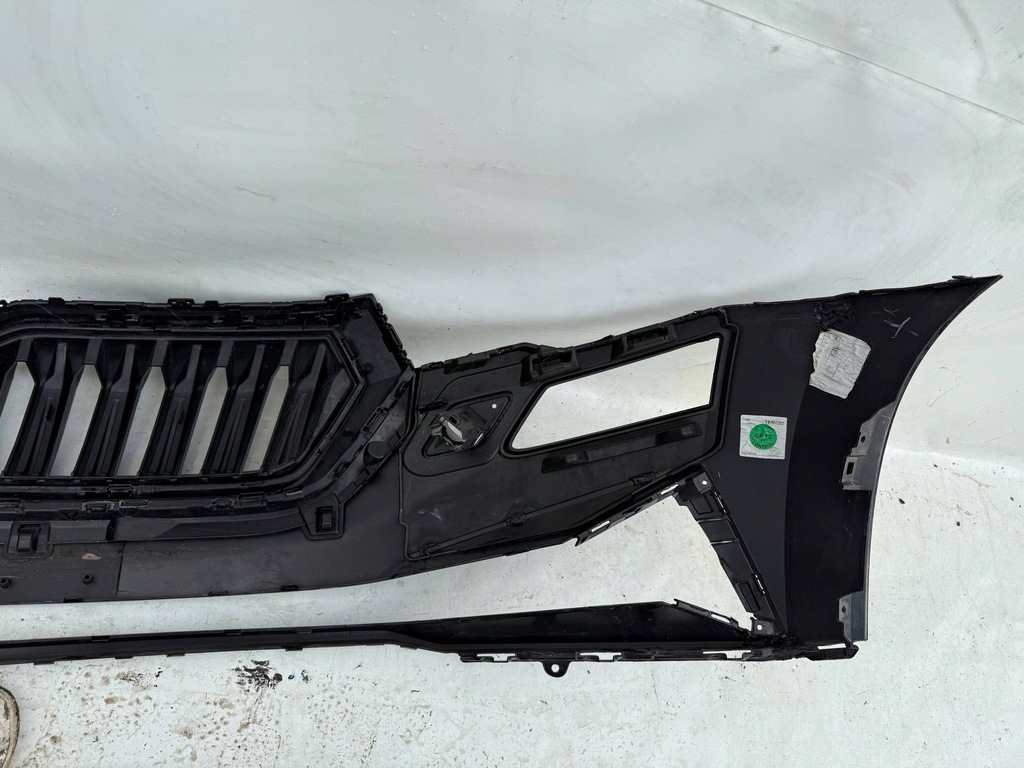 фото №12, Skoda karoq 57a lift 2021 lci бампер перед передний решётка радиатора 57a853653g