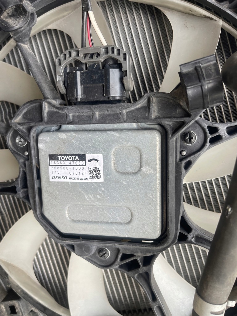 фото №5, Toyota corolla e21 lexus ux 2.0 гибрид hybrid комплект радиатор вентиляторы