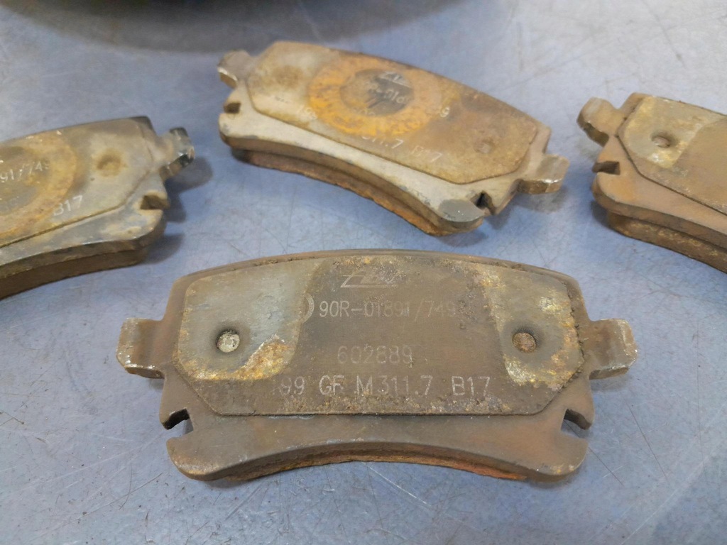 фото №6, Audi a8 d3 гальмівні диски гальмівні колодки гальмівні задня 22x280