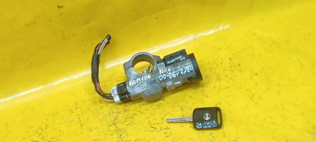 фото №10, Замок зажигания+ ключ nissan almera n16 00-06r 2,2dci