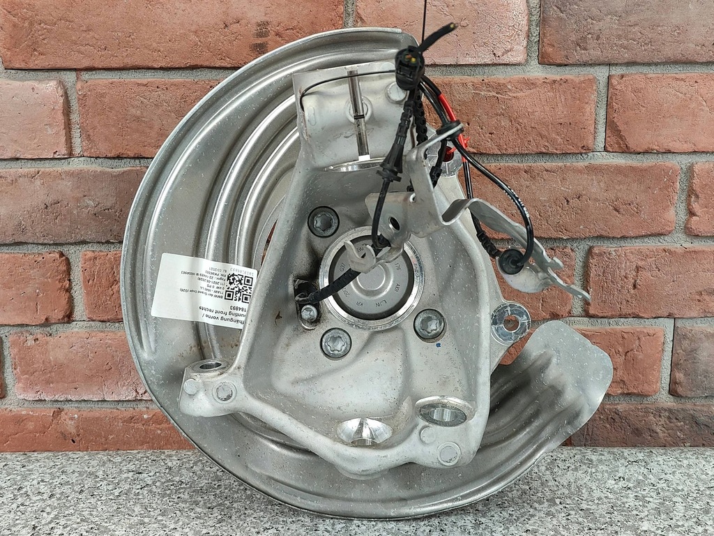 фото №7, Поворотный кулак правый перед правая передняя ступица bmw i4 g26 rwd 6893260