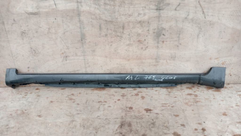 фото №1, Audi a4 b7 молдинг поріг ліва lz7l s-line