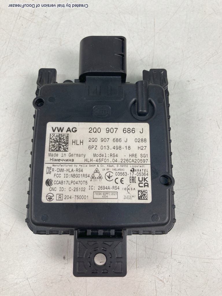 фото №1, Радар distronic ассистент поперечина 2q0907686j