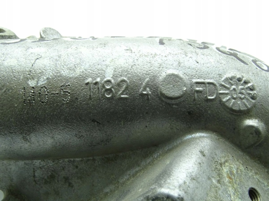 фото №3, Renault megane ii 03-09 1.9 dci труба коллектор ss