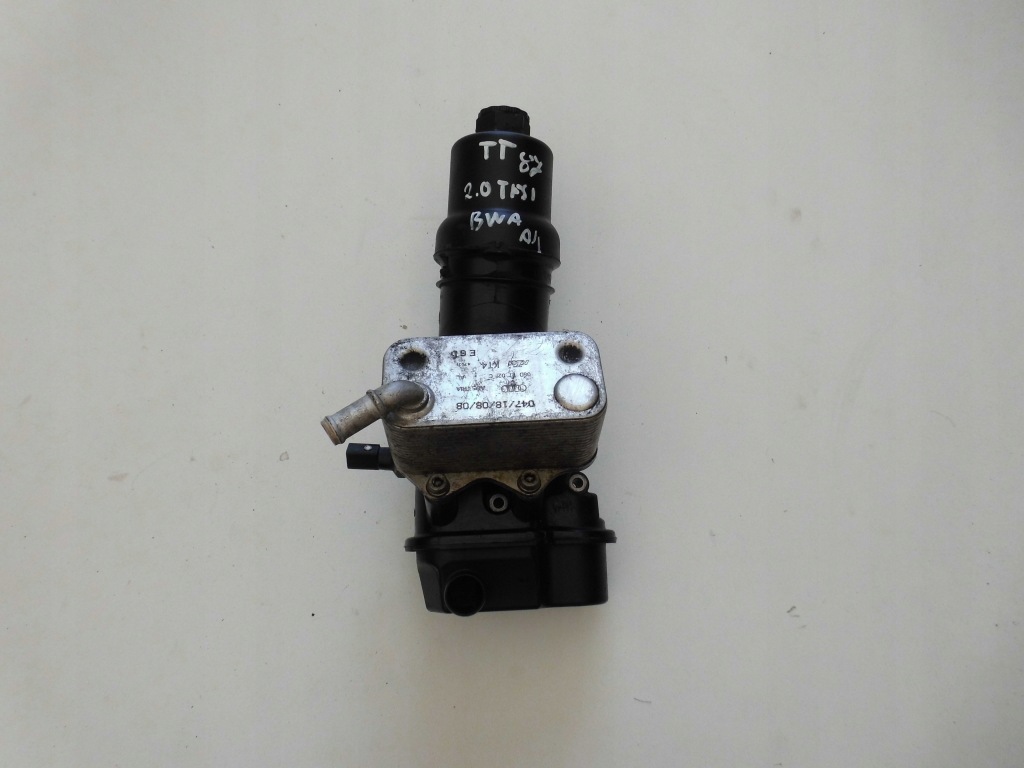 фото №1, Основание фильтра масла tt 8j golf v leon ii 2.0tfsi