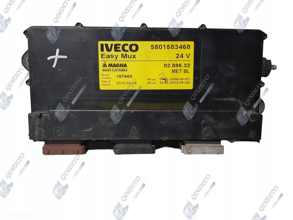 фото №1, Блок керування модуль світла easy mux iveco