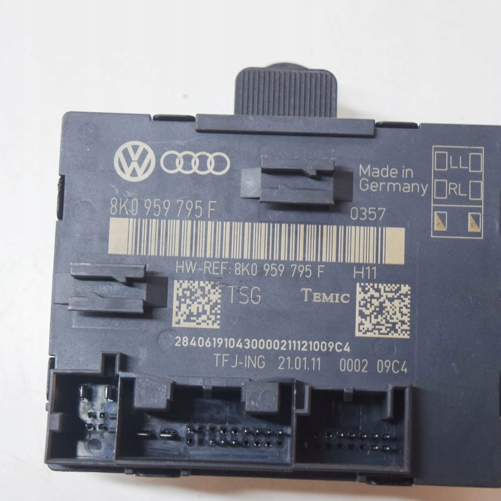 фото №6, Audi q5 sq5 2011 задняя сторона левая блок управления / модуль дверь