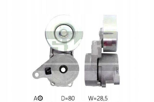 фото №1, Skf vkm 65009 ролик натяжителя, ремень клиновой многоручьевой