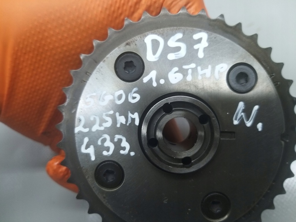 фото №8, Колесо распределительного вала вариатор w 1.6 thp 225km 5g06 citroen ds7 3008 508 v753608580