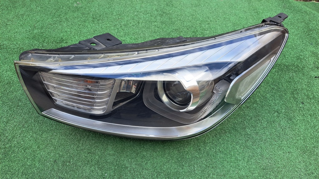 фото №2, Kia rio 4 iv линза+ led лампа передняя