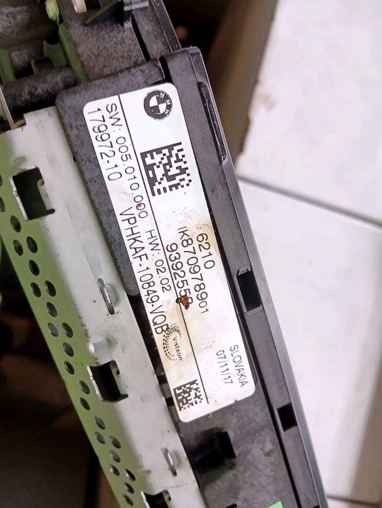 фото №11, Bmw 5 g30 g31 лічильник приладова панель usa ameryka 9392558