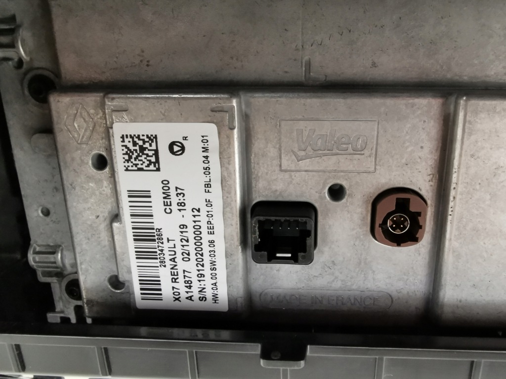 фото №6, Навигация дисплей экран twingo iii lift 2019