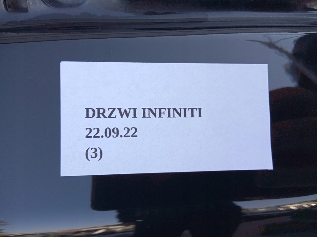 фото №6, Дверь правый задняя infiniti qx70 fx30d fx35 fx37 fx50