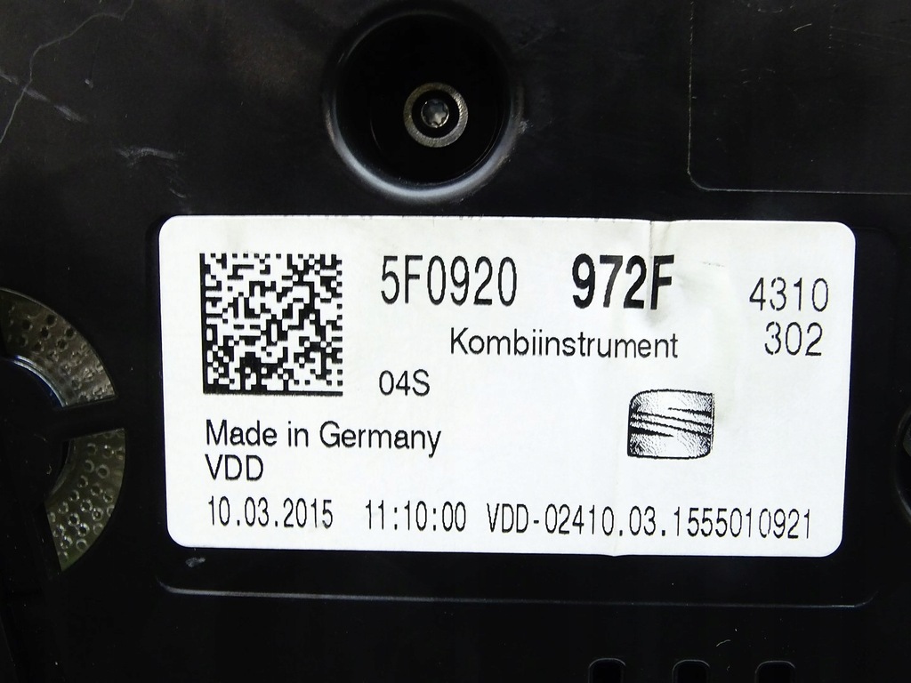 фото №9, Счетчик приборы seat leon iii cupra 2.0 tsi cjx 5f0920972f