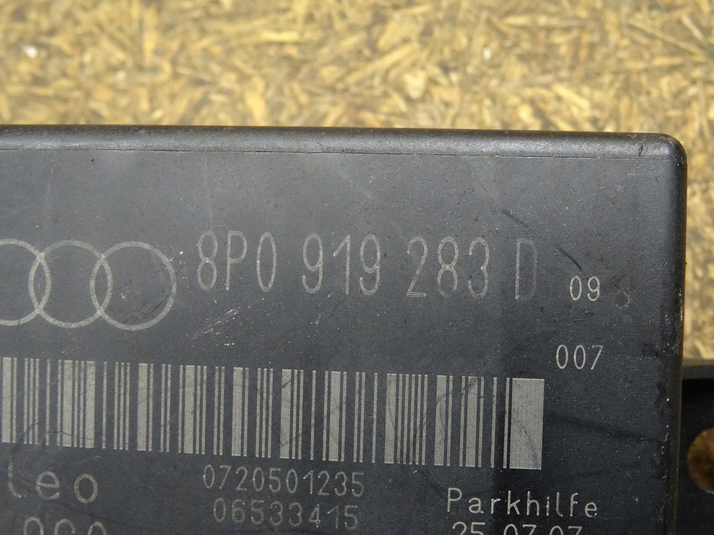 фото №7, Audi a3 8p tt 8j модуль блок управления парктроник pdc 8p0919283d